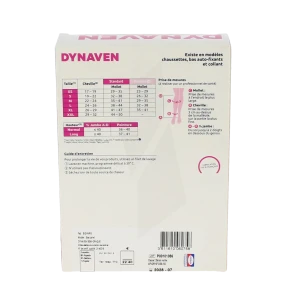 Sigvaris Dynaven Semi-opaque Chaussette Pied Ouvert Classe 2 Femme Beige Normal Xl