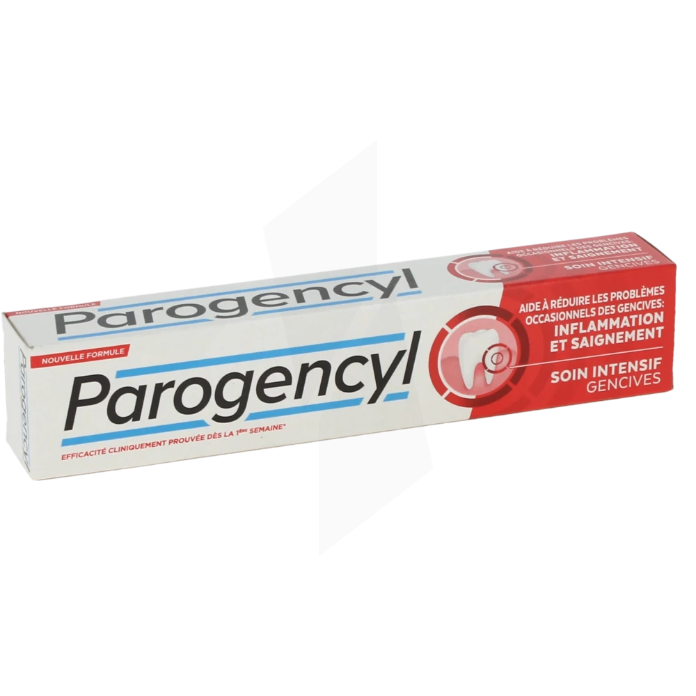 Parogencyl Pâte Dentifrice Soin Intensif Gencives Menthe T/75ml