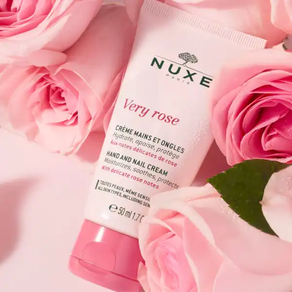 Nuxe Very Rose Crème Mains Et Ongles Apaisante T/50ml