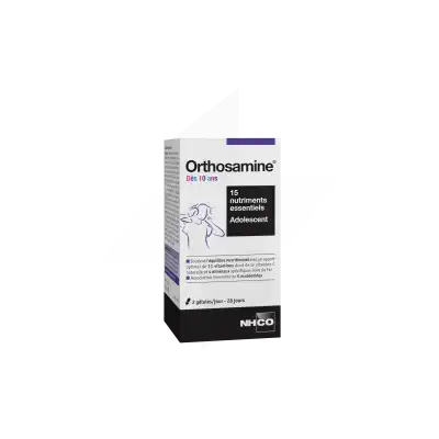 Nhco Nutrition Orthosamine Dès 10 Ans Gélules Boîte De 56 à Trelissac