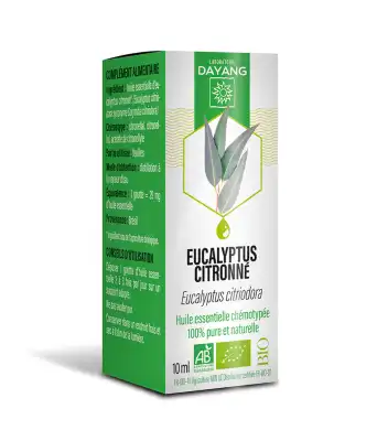 Dayang Huile Essentielle Eucalyptus Citronné Bio 10ml à VESOUL