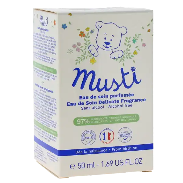 Mustela Musti Eau De Soin Parfumée 50 Ml