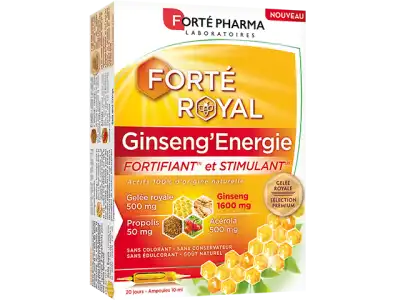 Ginseng'energie Solution Buvable 20 Ampoules/15ml à Hendaye