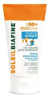 Soleilbiafine Spf50+ Lait Solaire Ultra Hydratant Enfant T/150ml à DAMMARIE-LES-LYS