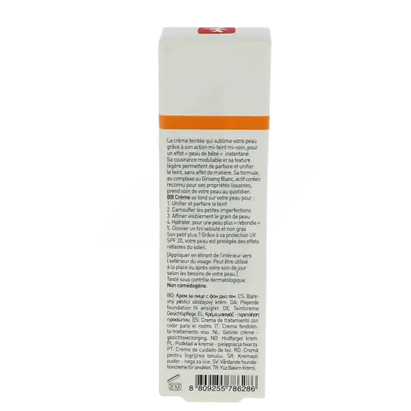 Erborian Bb Crème Au Ginseng Clair T/15ml