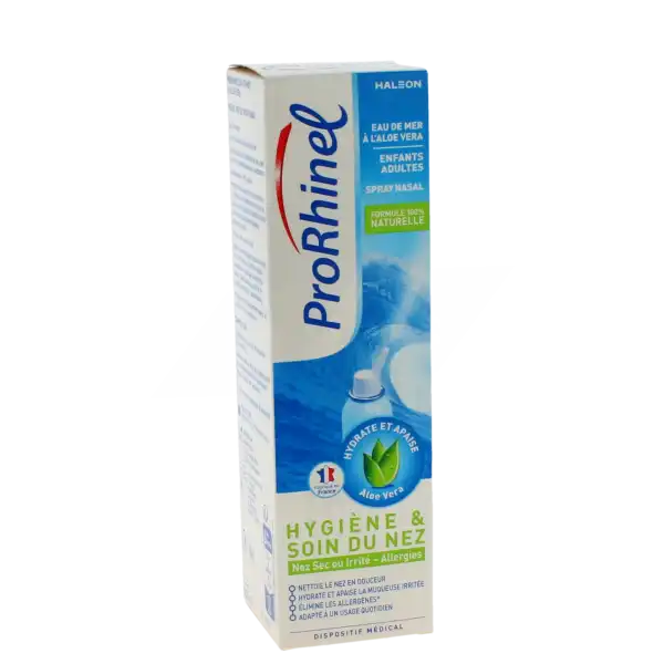 Prorhinel Hygiene Du Nez Solution Naturelle D'eau De Mer Spray 100 Ml