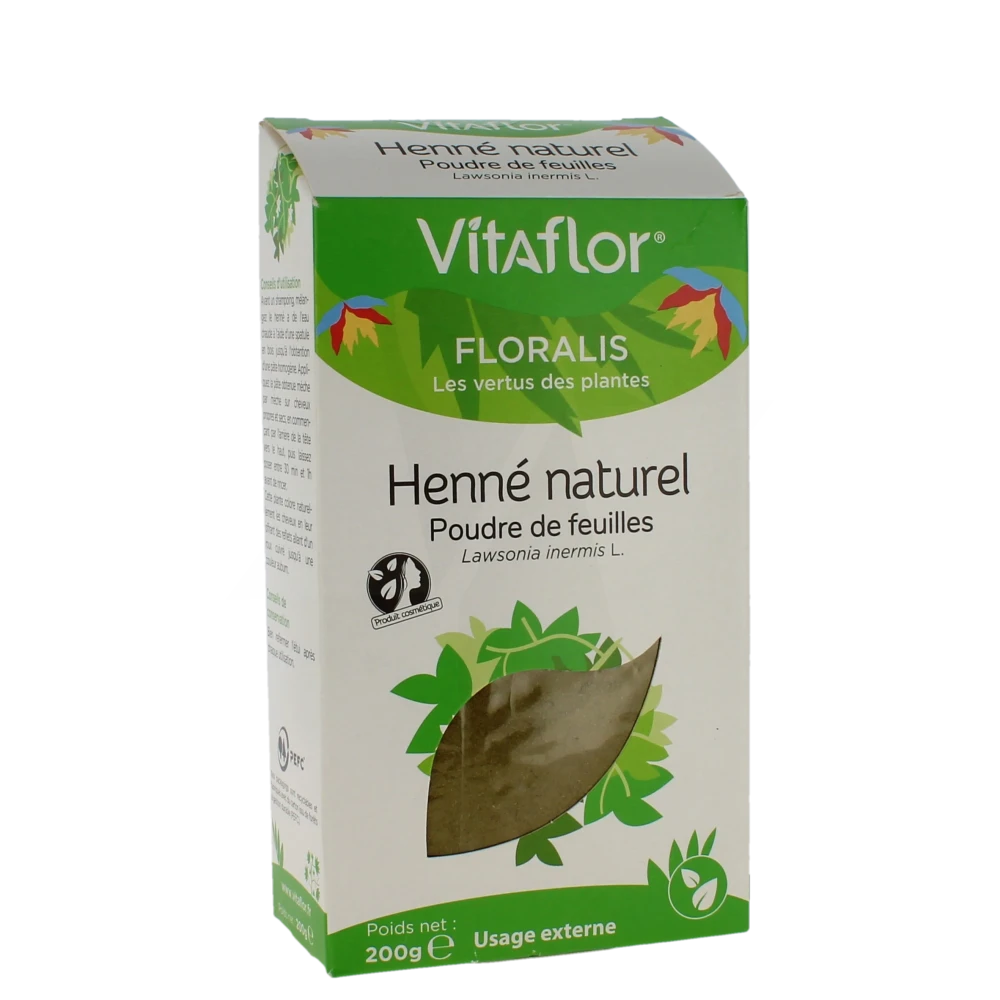 Vitaflor Henné Naturel Pdr B/200g