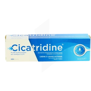 Cicatridine Crème Réparatrice Acide Hyaluronique T/60g