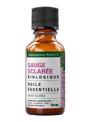 Laboratoire Altho Huile Essentielle Sauge Sclarée Bio 30ml