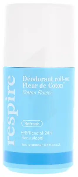 Respire Déodorant Fleur De Coton Roll-on/50ml