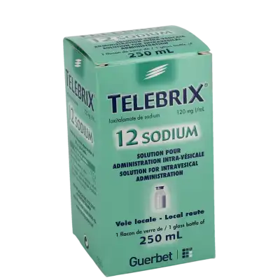 Telebrix 12 Sodium (120 Mg I/ml), Solution Pour Administration Intra-vésicale à LIEUSAINT