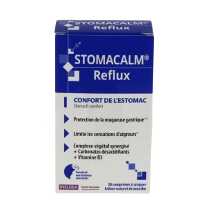 Stomacalm Reflux Confort De L'estomac Comprimés à Croquer B/20