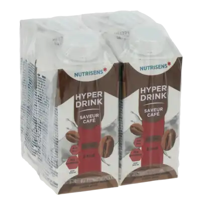 Nutrisens Hyperdrink 2kcal Nutriment Café 4briques/200ml à Saint-Mandrier-sur-Mer