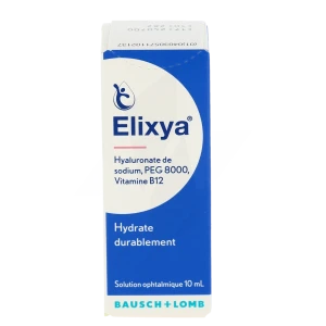 Elixya Solution Ophtalmique Stérile Fl/10ml