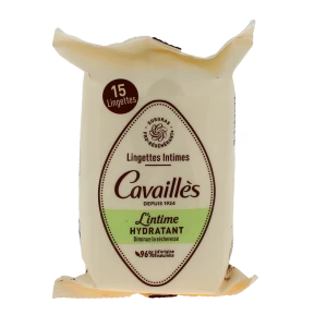 Rogé Cavaillès Intime Lingettes Intimes Hydratant Sachet/15
