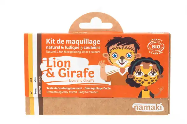 Kit 3 Couleurs Lion & Girafe