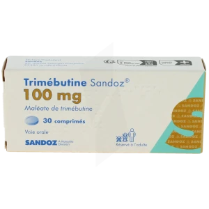 Trimebutine Sandoz 100 Mg, Comprimé