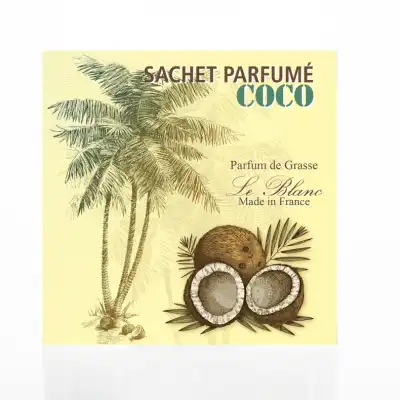 Le Blanc Sachet Parfumé Noix De Coco à Beaujeu-Saint-Vallier-Pierrejux-et-Quitteur