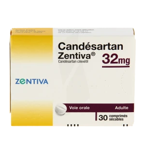 Candesartan Zentiva 32 Mg, Comprimé Sécable