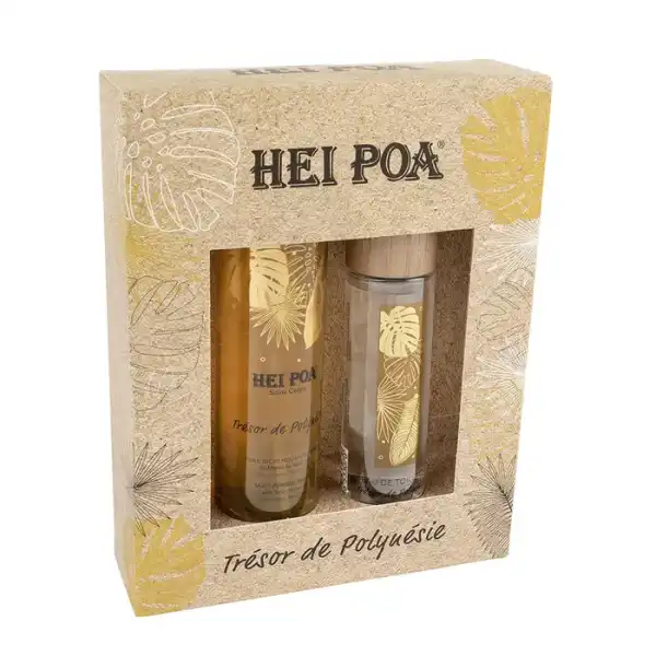 Hei Poa Coffret Trésor De Polynésie 150ml