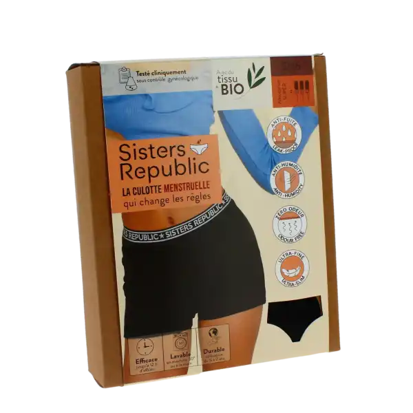 Sisters Republic Ginger Boxer Menstruelle Flux Super Ts