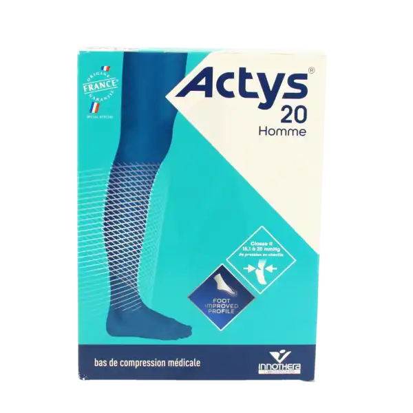 Actys 20 Bas Autofix Pf Homme Noir T1n