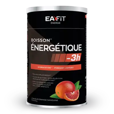 Eafit Energie Poudre Pour Boisson énergétique -3h Orange Sanguine Pot/500g à Égletons