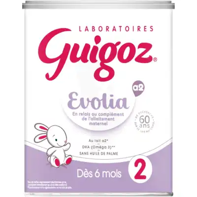 Guigoz Evolia A2 Relais 2 Lait En Poudre B/800g à DIGNE LES BAINS