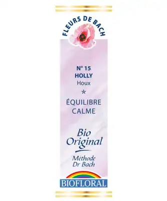 Biofloral Fleurs De Bach N°15 Holly Elixir à Annecy