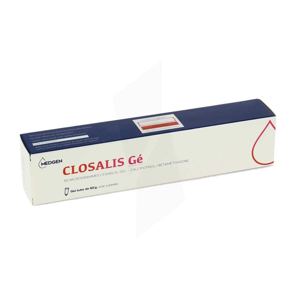 Closalis 50 Microgrammes/0,5 Mg/g, Gel