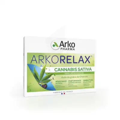 Arkorelax Cannabis Sativa Cpr B/30 à Saint-Brevin-les-Pins