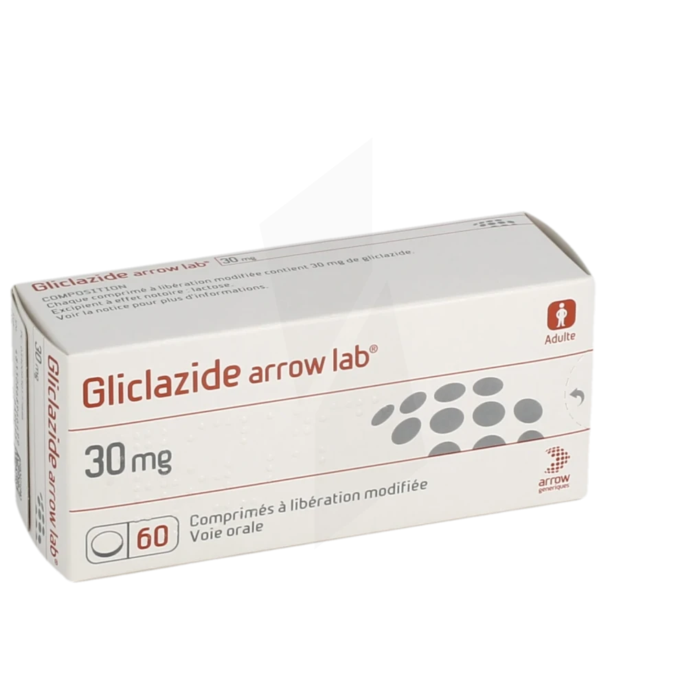 Gliclazide Arrow Lab 30 Mg, Comprimé à Libération Modifiée