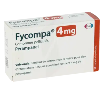 Fycompa 4 Mg, Comprimé Pelliculé à STRASBOURG