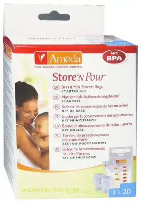 Ameda Store'n Sachet De Conservation Du Lait B/20 à STRASBOURG