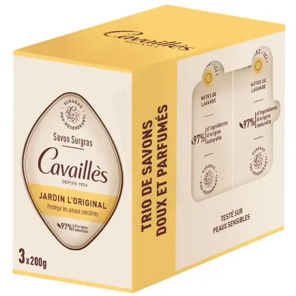 Cavailles Sav Jardin L'original 3x200g
