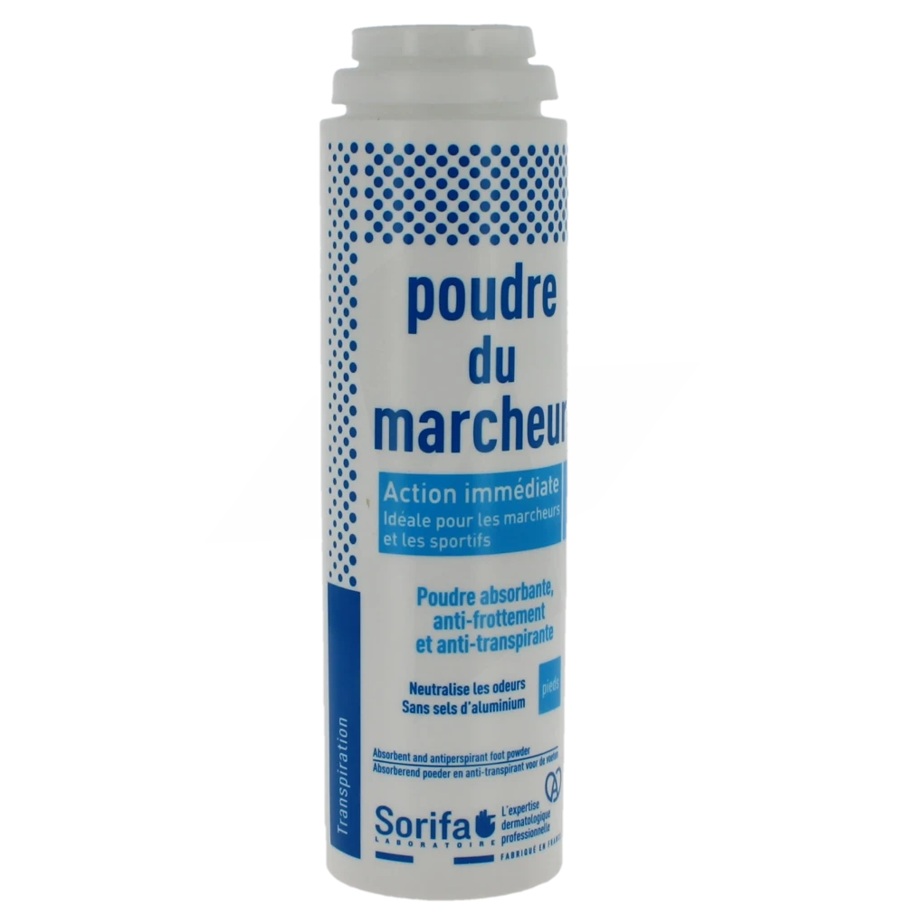 Poudre Du Marcheur® -hygiène Des Pieds Flacon Poudreur De 100g