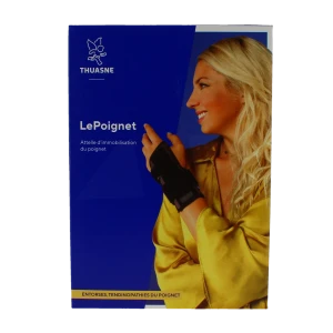 Thuasne Le Poignet Orthèse Poignet Ambidextre Noir Taille 3