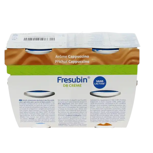 Fresubin Db Crème Nutriment Cappuccino 4pots/200g