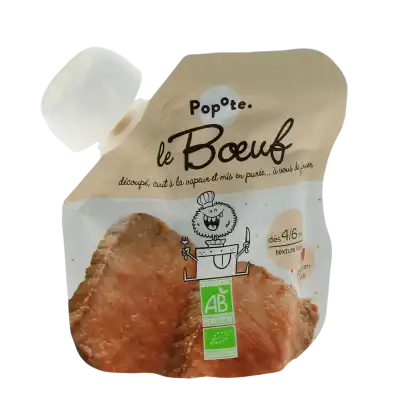 Popote Boeuf Bio Gourde De 60 G à MARSEILLE