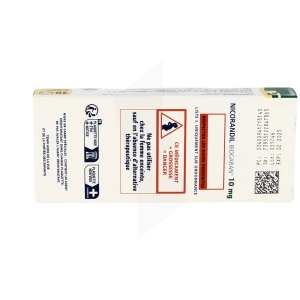 Nicorandil Biogaran 10 Mg, Comprimé Sécable
