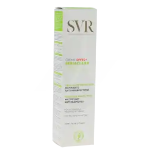 Svr Sebiaclear Crème Spf50 + 40 Ml à Toulouse