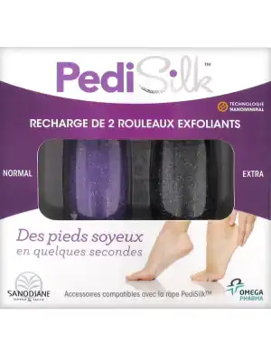 Pedisilk Rouleau Recharge Exfoliant B/2 à MONTAIGUT-SUR-SAVE