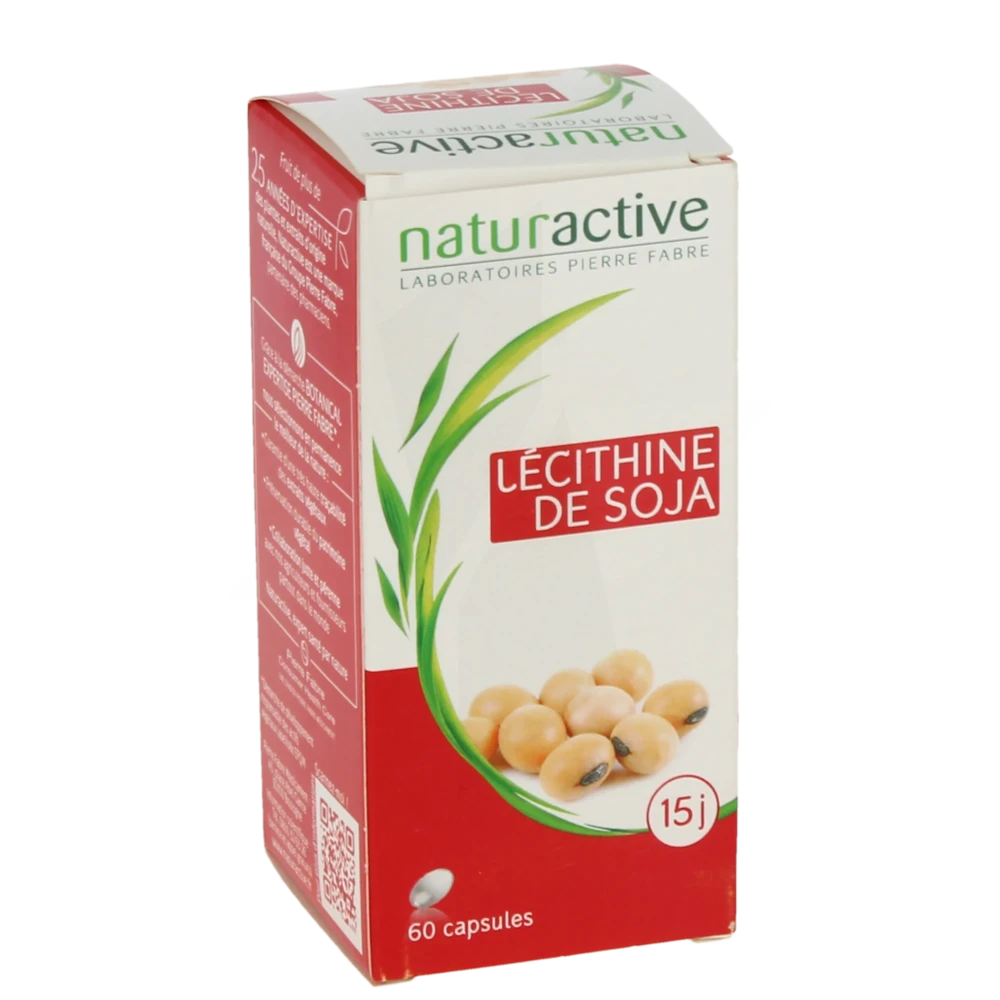 Naturactive Capsule Lecithine De Soja, Bt 60
