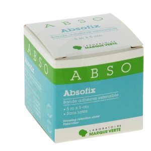 Absofix Bande Adhésive Extensible 5 M X 5 Cm