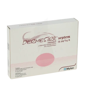 Dermestril Septem 75 Microgrammes/24 Heures, Dispositif Transdermique