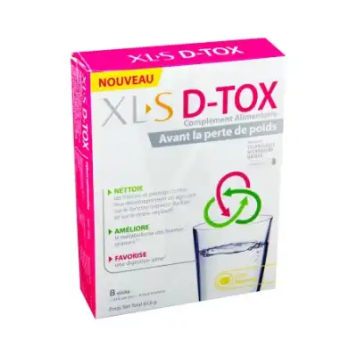 Xls Médical Dtox Poudre Orale 8 Sachets à Mérignac