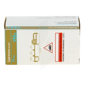 Eplerenone Arrow 25 Mg, Comprimé Pelliculé