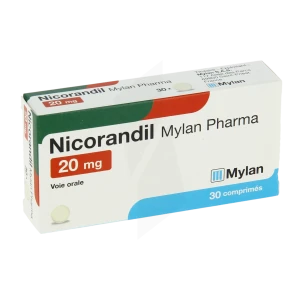 Nicorandil Viatris 20 Mg, Comprimé