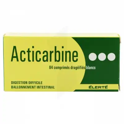 Acticarbine Comprimés Enrobés B/84 à ANDERNOS-LES-BAINS