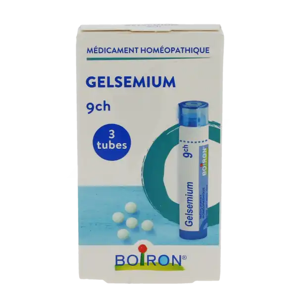 Boiron Gelsemium 9ch Granules 3 Tubes De 4 G